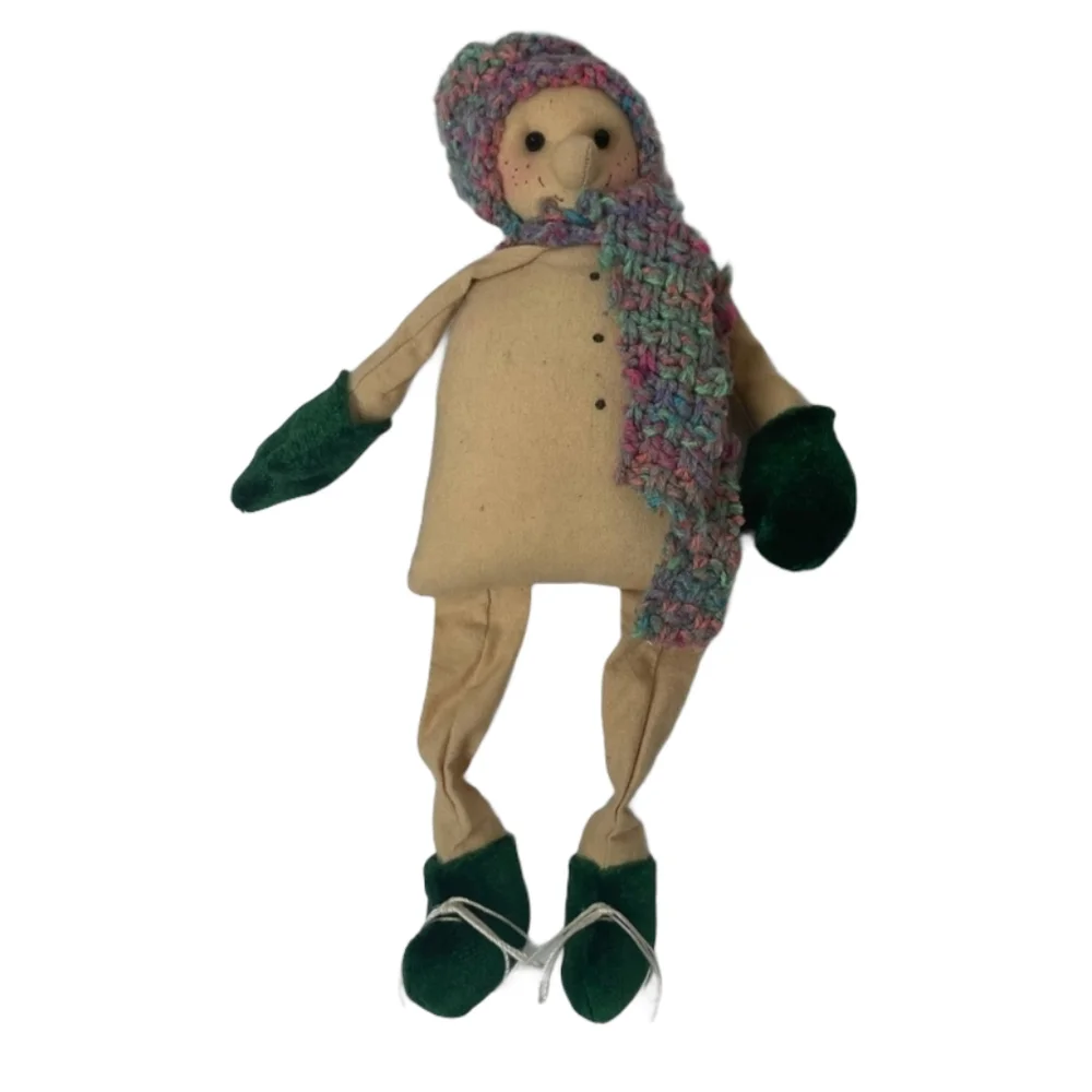 Hand Crafted snowman whimsical